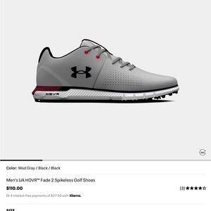 Men’s UA Hovr Fade 2 Golf Shoes